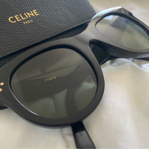 CELINE Round-frame acetate sunglasses - Picture 3 of 8